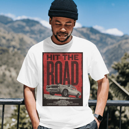 Car "Hit the Road" Oversized tshirt